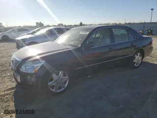 2004 Lexus LS 430 with VIN JTHBN36F040159757, listed as a Copart auction lot 69870584 with 151,108 mi miles and Salvage Title. Bid and sale history available at carsss.com. Image 1.