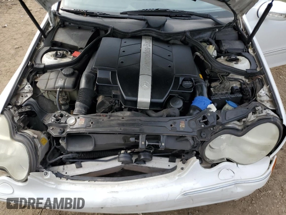 2001 Mercedes-Benz C 320 z VIN WDBRF64J41F032524, wystawiony jako Copart lot #54593195 z przebiegiem 108 126 mil mil oraz Szkoda całkowita • Salvage title. Historia ofert i sprzedaży dostępna na DreamBid. Obrazek 11.