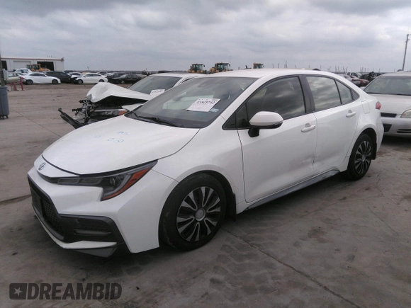 2022 Toyota Corolla SE with VIN JTDS4MCE9N3501583, listed as a IAAI auction lot 41525742 with 172,601 mi miles. Bid and sale history available at carsss.com. Image 2.