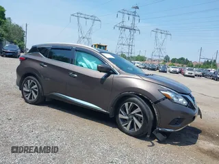2016 Nissan Murano SL with VIN 5N1AZ2MH8GN108848, listed as a IAAI auction lot 42494166 with Not provided miles and . Bid and sale history available at DreamBid. Image 1.