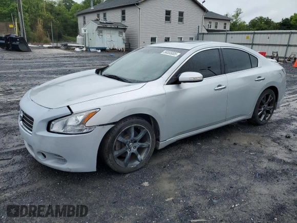 2013 Nissan Maxima S with VIN 1N4AA5AP2DC818544, listed as a Copart auction lot 56555005 with 168,271 mi miles and Clean Title. Bid and sale history available at DreamBid. Image 1.