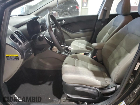 2016 Kia Forte LX with VIN KNAFK4A60G5501379, listed as a Copart auction lot 49219955 with 85,274 mi miles and Salvage Title. Bid and sale history available at carsss.com. Image 7.