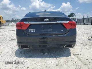2015 Kia K900 Premium z VIN KNALU4D41F6027488, wystawiony jako Copart lot #65242944 z przebiegiem 102 747 mil mil oraz Szkody całkowita. Historia ofert i sprzedaży dostępna na DreamBid. Obrazek 6.