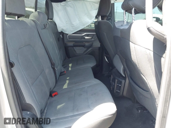 2021 Ram 1500 Big Horn with VIN 1C6SRFBT1MN622633, listed as a IAAI auction lot 42691343 with 122,007 mi miles and . Bid and sale history available at DreamBid. Image 8.