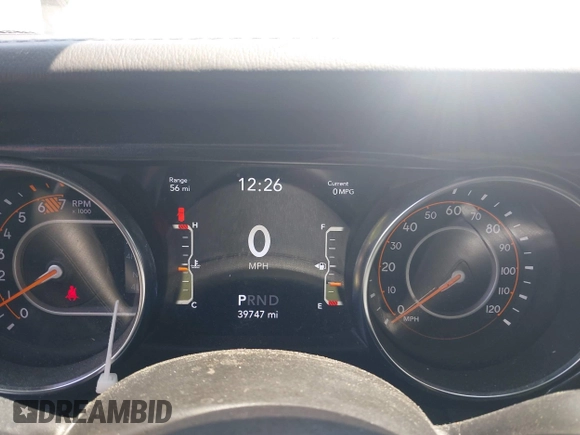 2021 Jeep Wrangler Unlimited Sahara with VIN 1C4HJXEN1MW618508, listed as a IAAI auction lot 42639515 with 39,747 mi miles and . Bid and sale history available at DreamBid. Image 7.