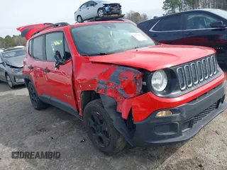2017 Jeep Renegade Sport with VIN ZACCJAABXHPF86132, listed as a IAAI auction lot 41743225 with 154,456 mi miles and . Bid and sale history available at DreamBid. Image 1.