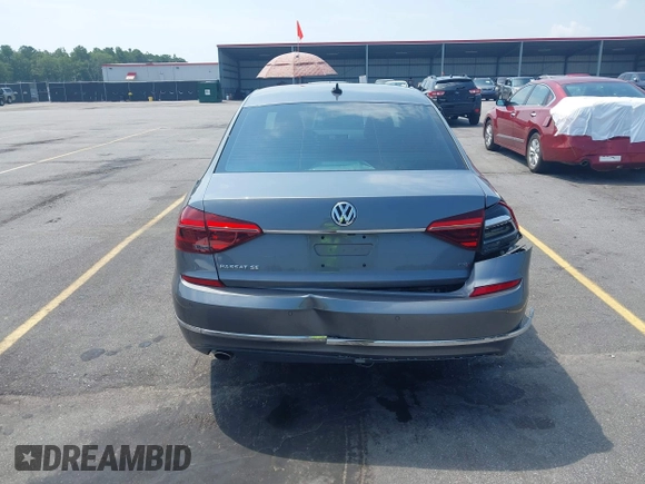 2017 Volkswagen Passat SE with VIN 1VWGT7A33HC058764, listed as a IAAI auction lot 42668036 with 76,732 mi miles and . Bid and sale history available at DreamBid. Image 16.