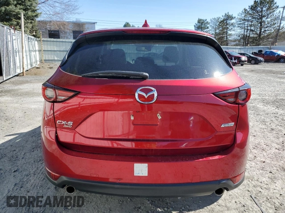 2018 Mazda CX-5 Grand Touring with VIN JM3KFBDM1J0305192, listed as a Copart auction lot 51082315 with 84,921 mi miles and Salvage Title. Bid and sale history available at carsss.com. Image 6.