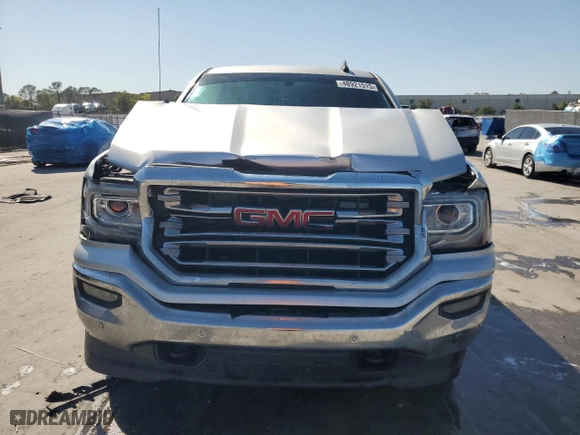2017 GMC Sierra 1500 SLT with VIN 3GTU2NEC4HG474083, listed as a Copart auction lot 48921515 with 0 mi miles and Salvage Title. Bid and sale history available at carsss.com. Image 5.