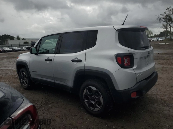 2015 Jeep Renegade Sport with VIN ZACCJBAT5FPC21353, listed as a Copart auction lot 50152355 with 195,175 mi miles and Salvage Title. Bid and sale history available at DreamBid. Image 2.
