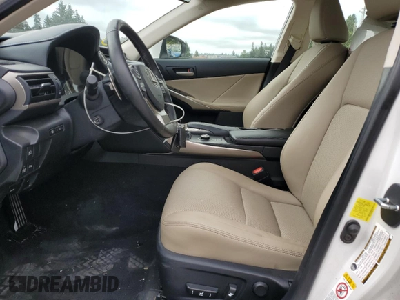 2018 Lexus IS 300 with VIN JTHC81D26J5031571, listed as a Copart auction lot 63292345 with 26,726 mi miles and Salvage title. Bid and sale history available at DreamBid. Image 7.