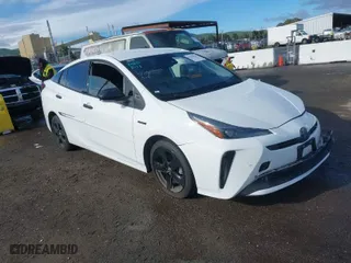 2022 Toyota Prius L Eco with VIN JTDKAMFU6N3169839, listed as a IAAI auction lot 41788781 with 60,304 mi miles. Bid and sale history available at carsss.com. Image 1.