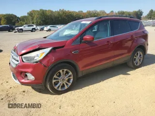 2018 Ford Escape SE with VIN 1FMCU0G9XJUB49091, listed as a Copart auction lot 77196434 with 189,309 mi miles and Salvage Title. Bid and sale history available at carsss.com. Image 1.