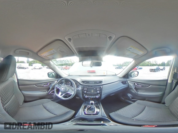 2017 Nissan Rogue SV with VIN KNMAT2MV9HP578095, listed as a Copart auction lot 61215775 with 108,192 mi miles and Salvage title. Bid and sale history available at DreamBid. Image 15.
