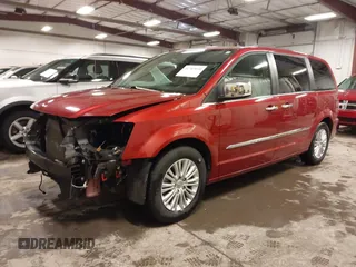 2015 Chrysler Town & Country Touring-L with VIN 2C4RC1CG4FR590814, listed as a IAAI auction lot 41703050 with 97,470 mi miles. Bid and sale history available at carsss.com. Image 2.