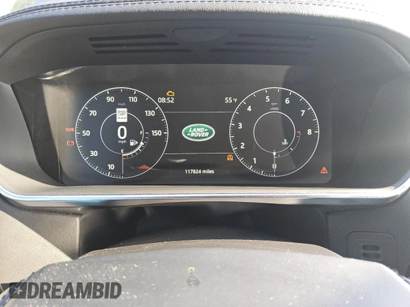 2017 Land Rover Range Rover HSE with VIN SALGS2FV4HA341200, listed as a Copart auction lot 52712095 with 117,824 mi miles and Clean title. Bid and sale history available at DreamBid. Image 9.