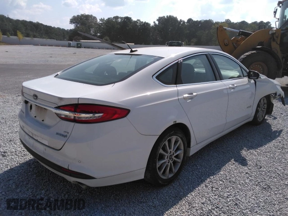 2017 Ford Fusion Hybrid SE with VIN 3FA6P0LU8HR409689, listed as a Copart auction lot 64359324 with 129,883 mi miles and Clean title. Bid and sale history available at DreamBid. Image 3.