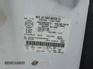 2011 Ford F-150 XL with VIN 1FTMF1CM1BKD05194, listed as a Copart auction lot 46978265 with Not Provided miles and Salvage Title. Bid and sale history available at DreamBid. Image 12.