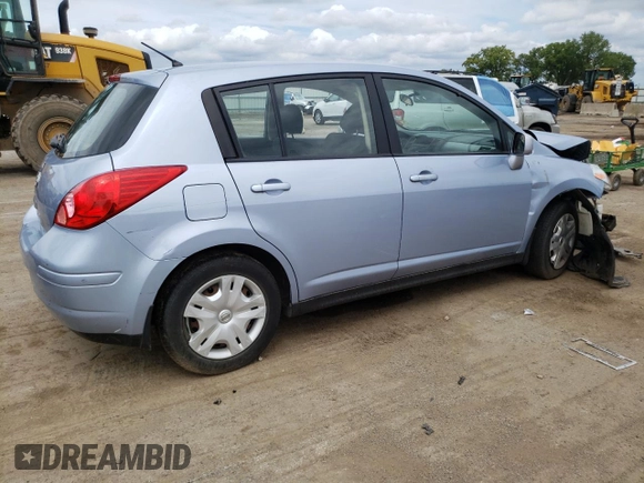 2011 Nissan Versa 1.8 S with VIN 3N1BC1CP9BL504540, listed as a Copart auction lot 69310634 with 75,726 mi miles and Salvage Title. Bid and sale history available at carsss.com. Image 3.