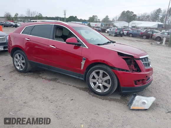 2012 Cadillac SRX Premium Collection with VIN 3GYFNFE31CS659343, listed as a IAAI auction lot 41735226 with 207,983 mi miles. Bid and sale history available at carsss.com. Image 1.