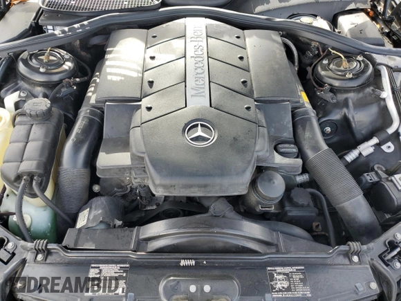 2000 Mercedes-Benz S-Class with VIN WDBNG75J6YA047971, listed as a Copart auction lot 44158815 with 0 mi miles and Salvage Title. Bid and sale history available at carsss.com. Image 11.
