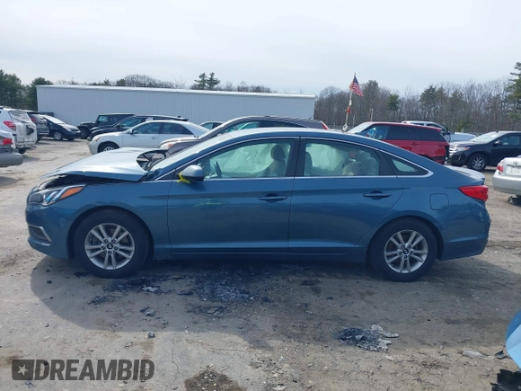 2017 Hyundai Sonata 2.4L with VIN 5NPE24AF6HH505808, listed as a IAAI auction lot 41890430 with 78,425 mi miles and . Bid and sale history available at DreamBid. Image 15.