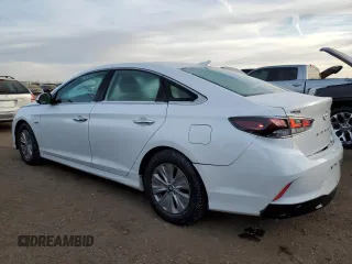 2018 Hyundai Sonata Hybrid SE with VIN KMHE24L3XJA080086, listed as a Copart auction lot 87439294 with 80,343 mi miles and Salvage Title. Bid and sale history available at carsss.com. Image 2.