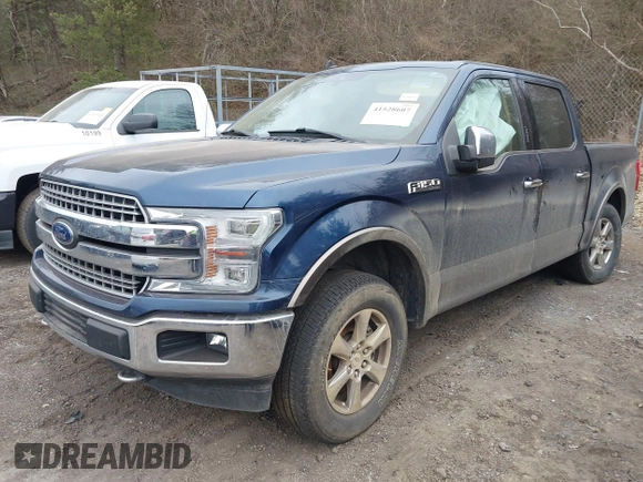 2019 Ford F-150 XL with VIN 1FTEW1E51KFC78923, listed as a IAAI auction lot 41528607 with 111,712 mi miles. Bid and sale history available at carsss.com. Image 17.