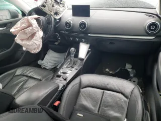 2015 Audi A3 1.8T Premium with VIN WAUACGFFXF1001933, listed as a Copart auction lot 42617005 with 0 mi miles and Salvage Title. Bid and sale history available at carsss.com. Image 8.