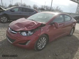 2015 Hyundai Elantra SE with VIN 5NPDH4AE4FH606506, listed as a Copart auction lot 49044805 with 67103 miles and Salvage Title. Bid and sale history available at carsss.com. Image 1.