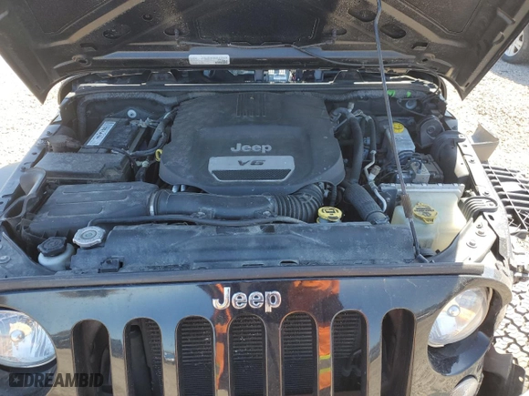 2017 Jeep Wrangler Unlimited Sport with VIN 1C4BJWDG2HL691946, listed as a Copart auction lot 53436415 with 75,700 mi miles and Salvage Title. Bid and sale history available at carsss.com. Image 13.