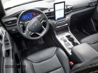 2020 Ford Explorer ST with VIN 1FM5K8GC7LGD16792, listed as a Copart auction lot 53355285 with 47,263 mi miles and Salvage Title. Bid and sale history available at DreamBid. Image 8.