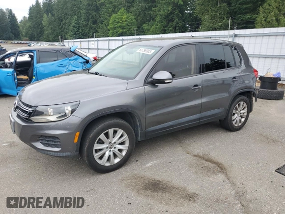 2012 Volkswagen Tiguan SE with VIN WVGAV7AX7CW078203, listed as a Copart auction lot 60756905 with 106,238 mi miles and Clean title. Bid and sale history available at DreamBid. Image 1.