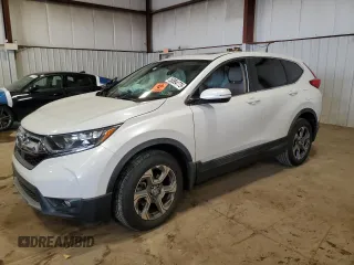 2019 Honda CR-V EX with VIN JHLRW2H58KX018891, listed as a Copart auction lot 50864775 with 40,488 mi miles and Salvage Title. Bid and sale history available at carsss.com. Image 1.