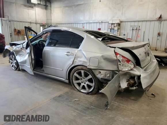 2008 Nissan Maxima SE with VIN 1N4BA41EX8C824496, listed as a Copart auction lot 73806334 with Not Provided miles and Non Repairable. Bid and sale history available at DreamBid. Image 2.