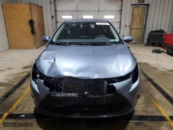 2021 Toyota Corolla LE with VIN 5YFEPMAE4MP237850, listed as a Copart auction lot 51125575 with 24,834 mi miles and Salvage Title. Bid and sale history available at carsss.com. Image 5.