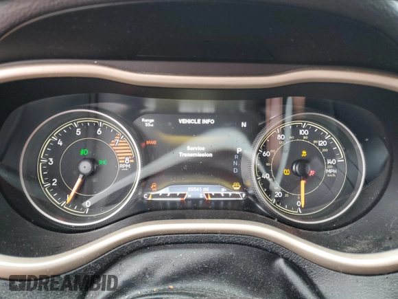 2018 Jeep Cherokee Limited with VIN 1C4PJLDX6JD552228, listed as a Copart auction lot 71295744 with 89,541 mi miles and Salvage title. Bid and sale history available at DreamBid. Image 9.