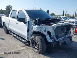 2020 Chevrolet Silverado 1500 with VIN 1GCPWDEKXLZ327066, listed as a IAAI auction lot 40328489 with 43,536 mi miles and . Bid and sale history available at DreamBid. Image 1.