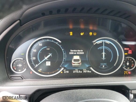 2019 BMW X6 sDrive35i with VIN 5UXKU0C58K0G92906, listed as a Copart auction lot 67123564 with 70,716 mi miles and Salvage Title. Bid and sale history available at carsss.com. Image 9.