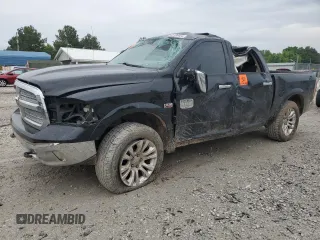 2014 Ram 1500 Longhorn with VIN 1C6RR7PT8ES365826, listed as a Copart auction lot 55184654 with 151,405 mi miles and Salvage title. Bid and sale history available at DreamBid. Image 1.