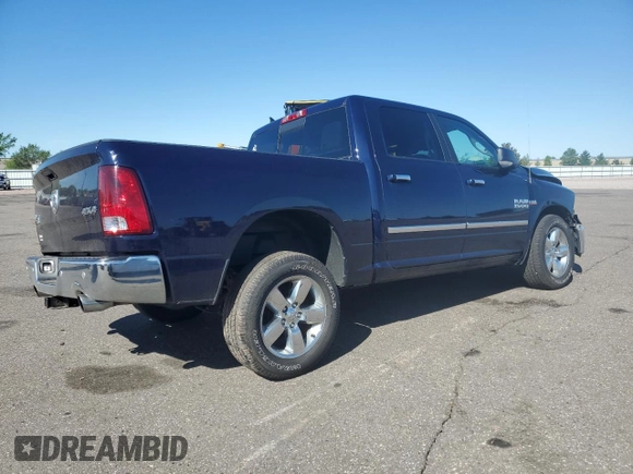2018 Ram 1500 Big Horn with VIN 1C6RR7LT6JS298093, listed as a Copart auction lot 57454835 with 57,638 mi miles and Salvage title. Bid and sale history available at DreamBid. Image 3.