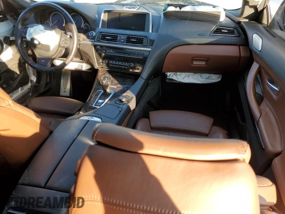 2013 BMW 6 Series 650i with VIN WBA6B2C58DD128277, listed as a Copart auction lot 87384254 with 115,965 mi miles and Salvage Title. Bid and sale history available at DreamBid. Image 8.