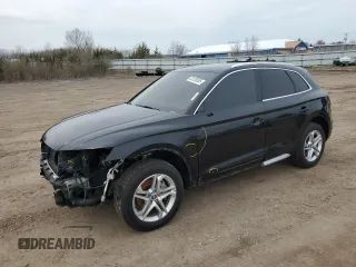 2019 Audi Q5 Premium with VIN WA1ANAFY6K2123599, listed as a Copart auction lot 53128055 with 85,935 mi miles and Salvage Title. Bid and sale history available at DreamBid. Image 1.