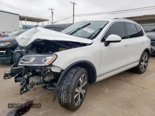 2017 Volkswagen Touareg Wolfsburg Edition с VIN WVGRF7BP2HD006004, выставлен на аукционе Copart как лот 46347485 с пробегом 59 345 миль миль и Списание • Salvage title. История ставок и продаж доступна на DreamBid. Изображение 1.