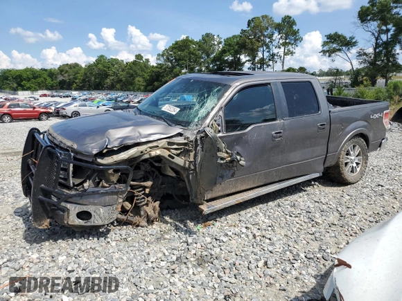 2014 Ford F-150 XL with VIN 1FTFW1ET7EFB81393, listed as a Copart auction lot 57052264 with 100,586 mi miles and Salvage title. Bid and sale history available at DreamBid. Image 1.