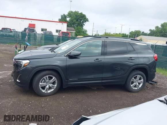 2019 GMC Terrain SLE with VIN 3GKALMEVXKL106800, listed as a IAAI auction lot 42673866 with 50,431 mi miles and . Bid and sale history available at DreamBid. Image 14.