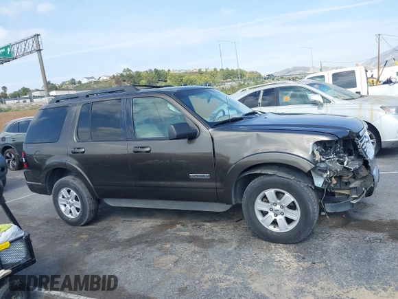 2008 Ford Explorer XLT with VIN 1FMEU73E98UA62801, listed as a IAAI auction lot 42096409 with 156,209 mi miles. Bid and sale history available at carsss.com. Image 13.