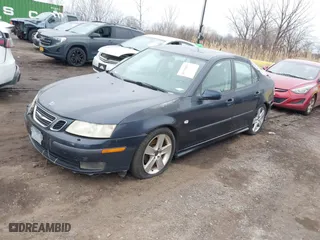 2006 Saab 9-3 Aero with VIN YS3FH41U361009623, listed as a IAAI auction lot 41701056 with 80,806 mi miles. Bid and sale history available at carsss.com. Image 2.