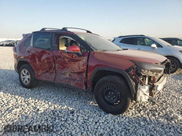 2019 Toyota RAV4 LE with VIN 2T3G1RFV5KC011417, listed as a Copart auction lot 50394495 with 116,687 mi miles and Salvage Title. Bid and sale history available at DreamBid. Image 4.