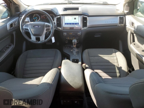 2021 Ford Ranger XL with VIN 1FTER4EHXMLD67025, listed as a Copart auction lot 45509695 with 29,464 mi miles and Salvage Title. Bid and sale history available at carsss.com. Image 8.